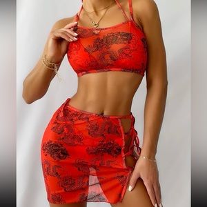 Bathing suit 4 piece